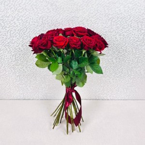 Букет 21 красная роза